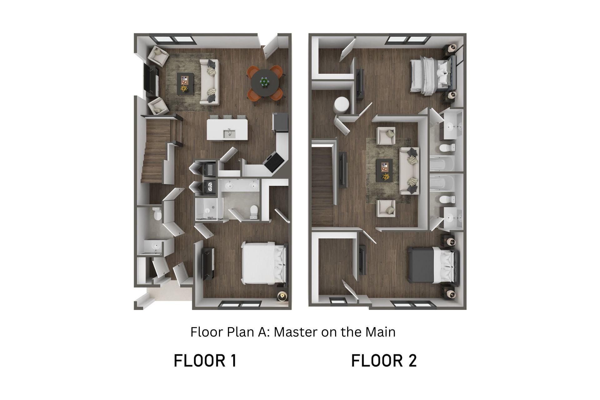Floor plan A Master on the Homes for Sale for Sale Sevierville, Tennessee